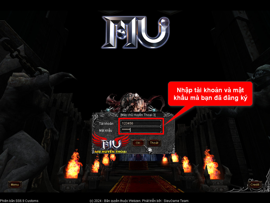 Chức năng chính của Game MU Thiên Bảo