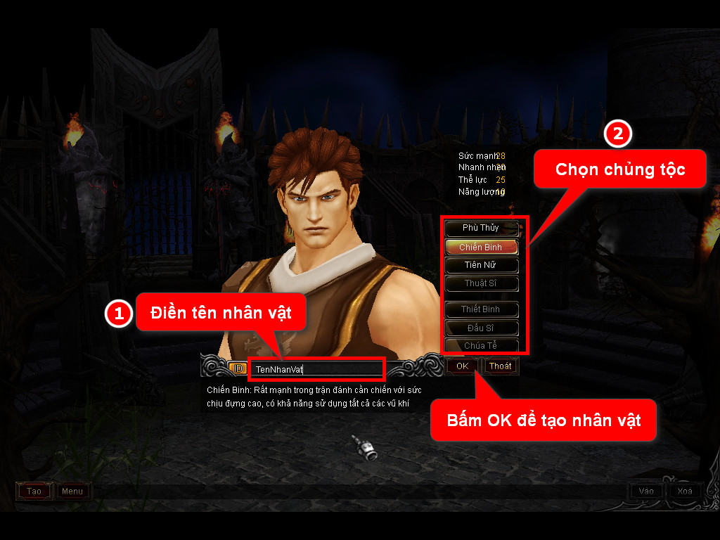 Chức năng chính của Game MU Thiên Bảo
