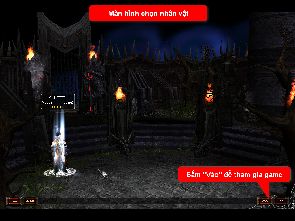 Chức năng chính của Game MU Thiên Bảo